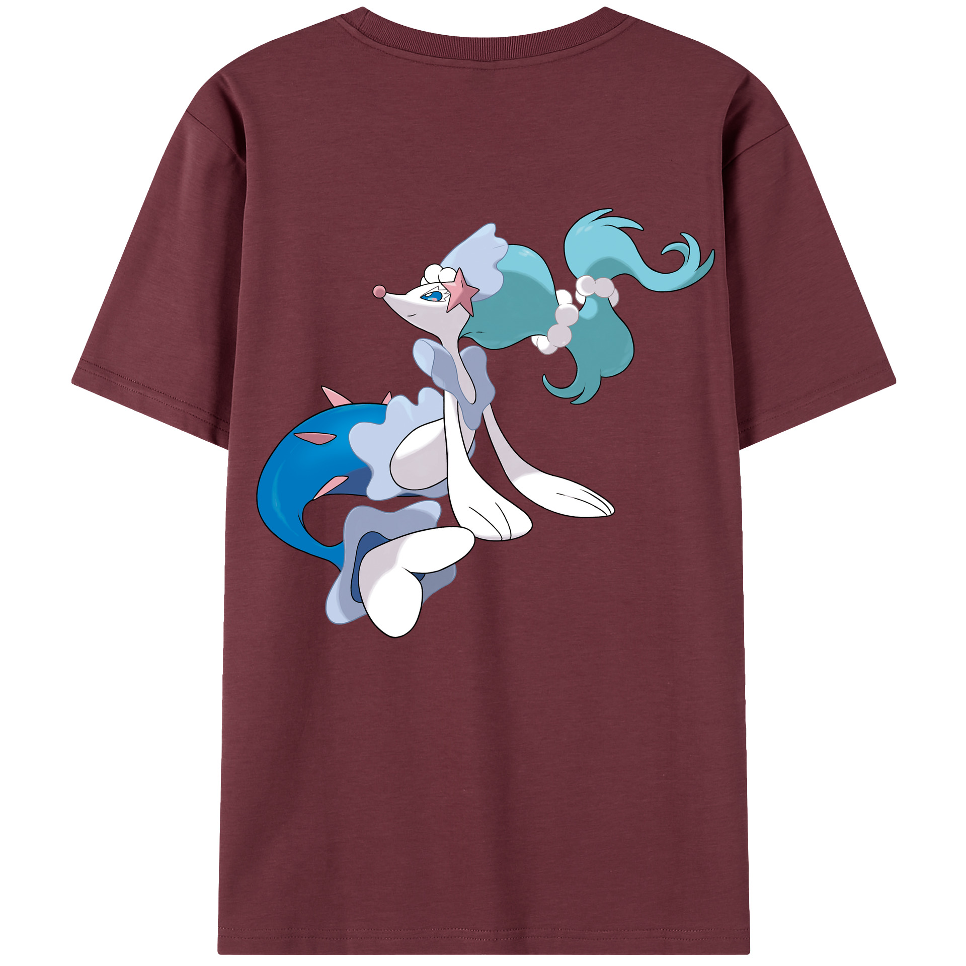 （画像用） ポケットモンスター Pokémon 綿100％半袖Tシャツ（背面プリント）